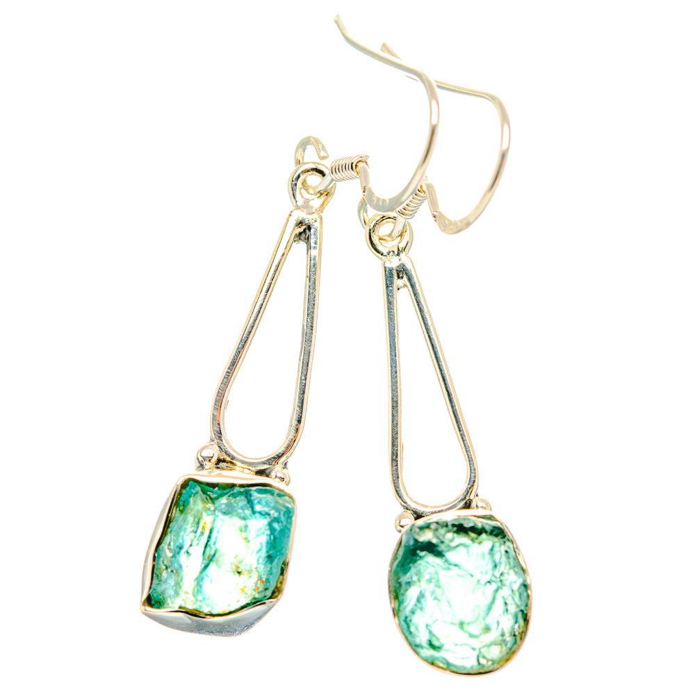 Apatite Earrings handcrafted by Ana Silver Co - EARR428526 - Photo 2