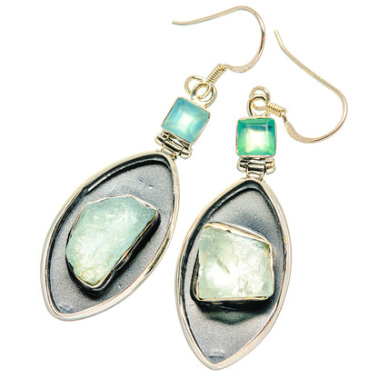 Aquamarine Earrings handcrafted by Ana Silver Co - EARR428535 - Photo 2