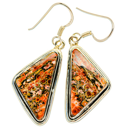 Poppy Jasper Earrings handcrafted by Ana Silver Co - EARR428595 - Photo 2