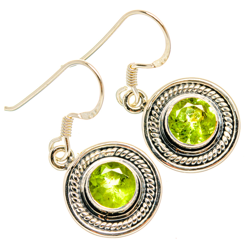Peridot Earrings handcrafted by Ana Silver Co - EARR428597 - Photo 2