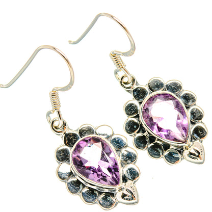 Amethyst Earrings handcrafted by Ana Silver Co - EARR428599 - Photo 2