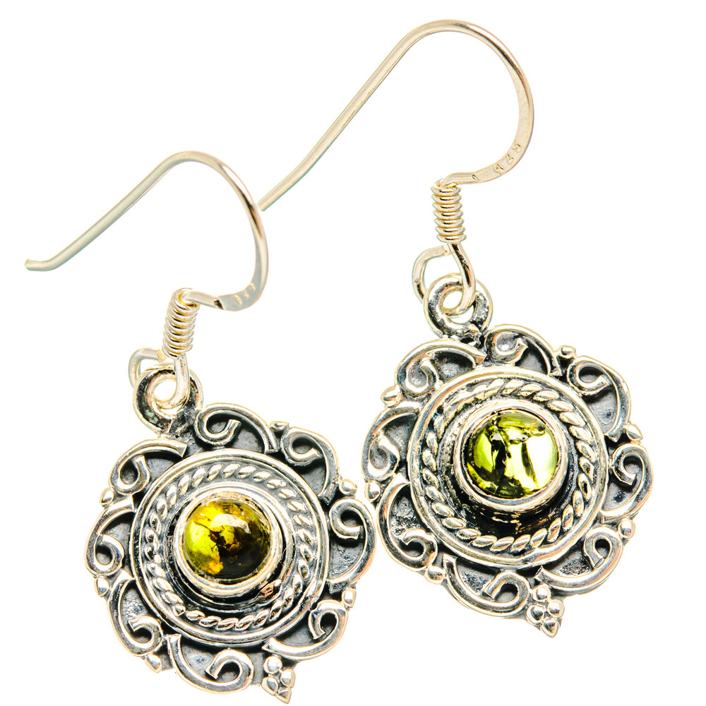 Peridot Earrings handcrafted by Ana Silver Co - EARR428611 - Photo 2