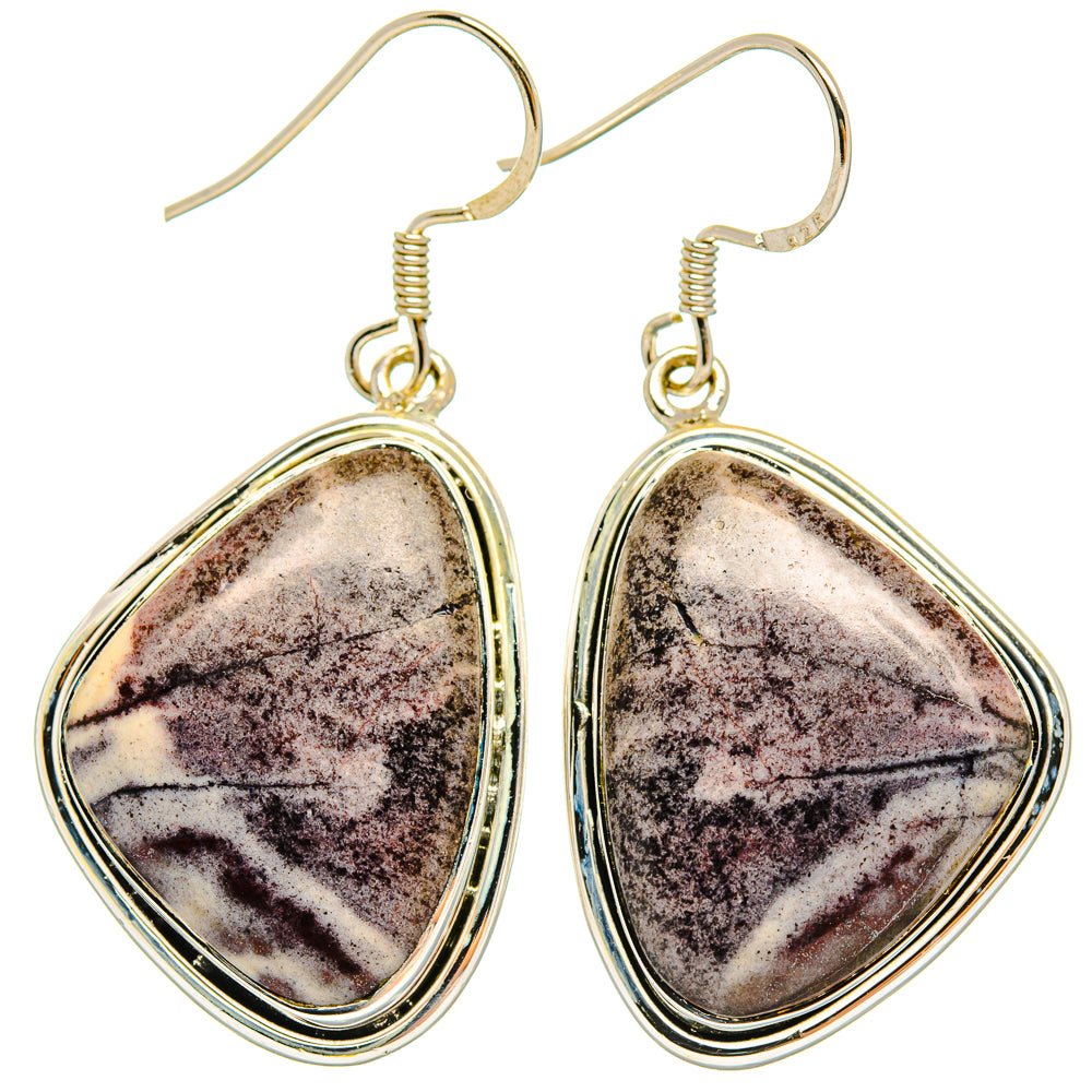 Red Jasper Earrings handcrafted by Ana Silver Co - EARR428627 - Photo 2
