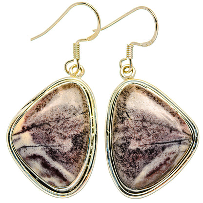 Red Jasper Earrings handcrafted by Ana Silver Co - EARR428627 - Photo 2