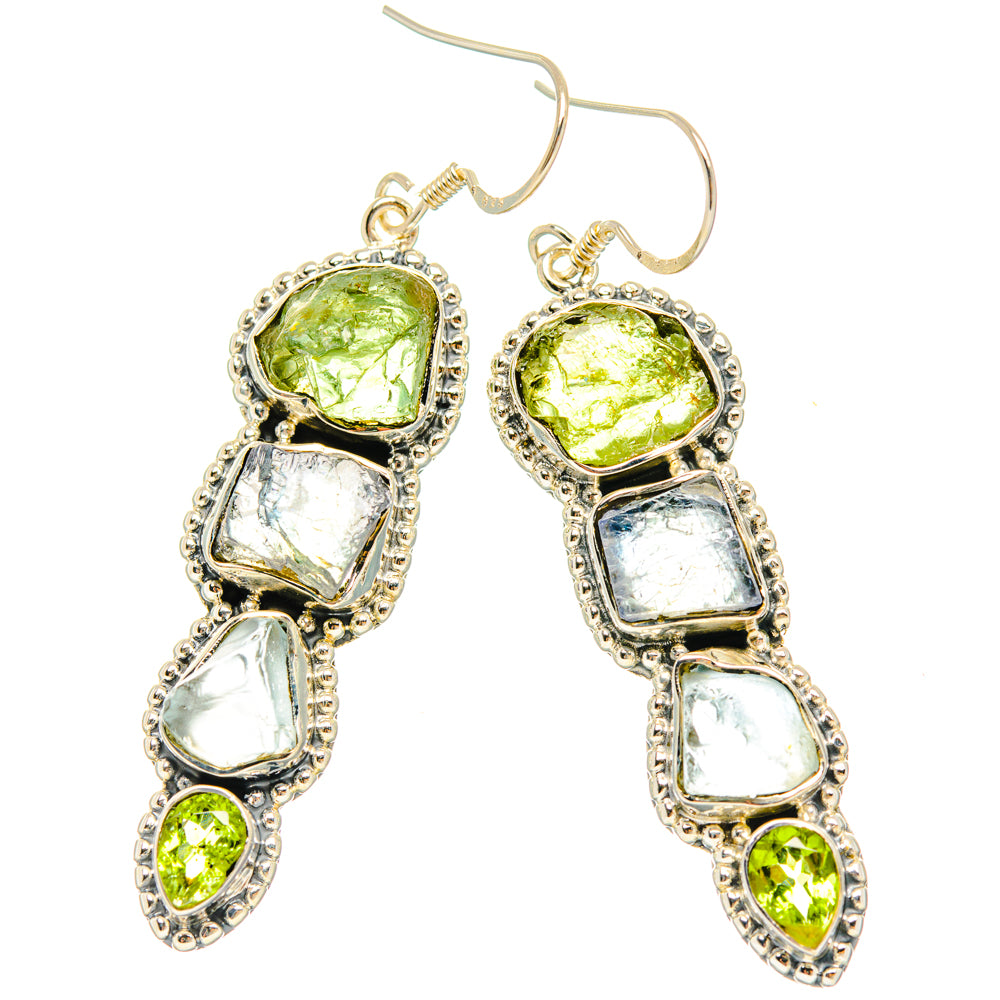 Peridot Earrings handcrafted by Ana Silver Co - EARR428638 - Photo 2