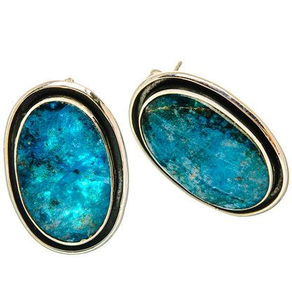 Apatite Earrings handcrafted by Ana Silver Co - EARR428685 - Photo 2