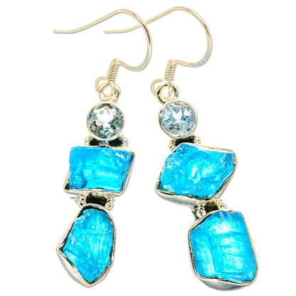 Apatite Earrings handcrafted by Ana Silver Co - EARR428691 - Photo 2