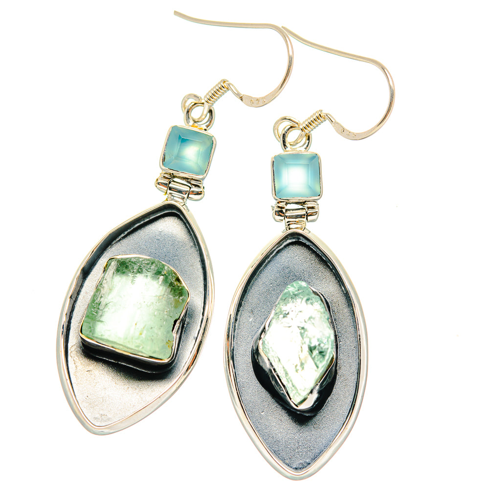Aquamarine Earrings handcrafted by Ana Silver Co - EARR428736 - Photo 2