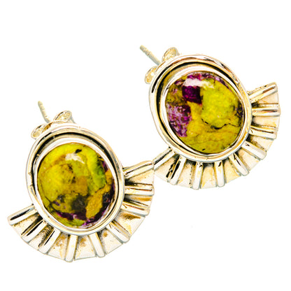 Atlantisite Earrings handcrafted by Ana Silver Co - EARR428753 - Photo 2