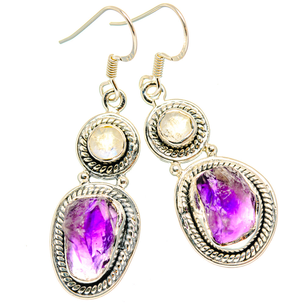 Amethyst Earrings handcrafted by Ana Silver Co - EARR428762 - Photo 2
