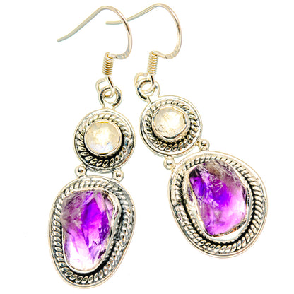 Amethyst Earrings handcrafted by Ana Silver Co - EARR428762 - Photo 2