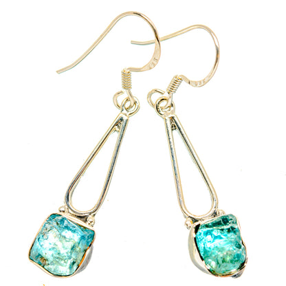 Apatite Earrings handcrafted by Ana Silver Co - EARR428783 - Photo 2