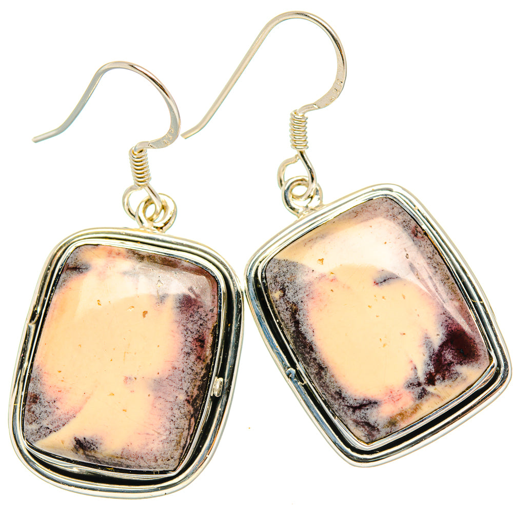 Red Jasper Earrings handcrafted by Ana Silver Co - EARR428792 - Photo 2