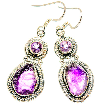 Amethyst Earrings handcrafted by Ana Silver Co - EARR428814 - Photo 2