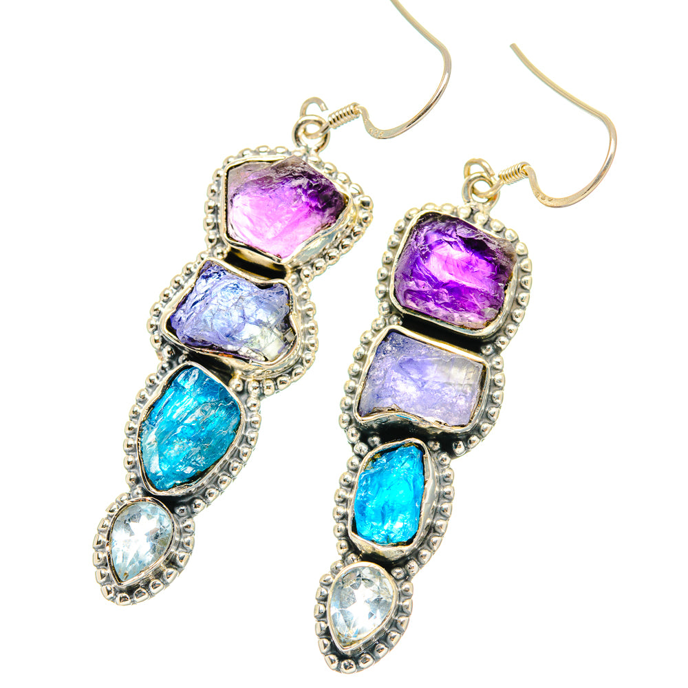 Amethyst Earrings handcrafted by Ana Silver Co - EARR428840 - Photo 2