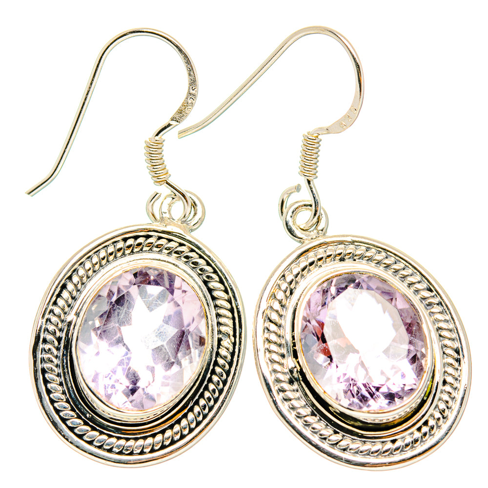 Kunzite Earrings handcrafted by Ana Silver Co - EARR428854 - Photo 2
