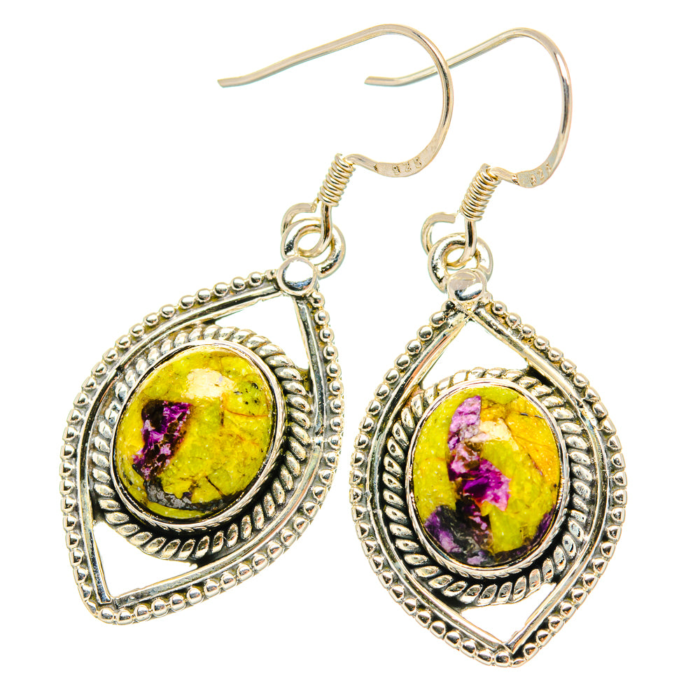 Atlantisite Earrings handcrafted by Ana Silver Co - EARR428873 - Photo 2