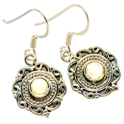 Ethiopian Opal Earrings handcrafted by Ana Silver Co - EARR428897 - Photo 2