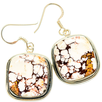 Wild Horse Jasper Earrings handcrafted by Ana Silver Co - EARR428922 - Photo 2