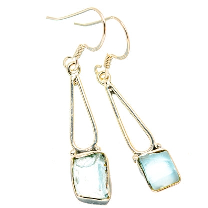 Aquamarine Earrings handcrafted by Ana Silver Co - EARR428976 - Photo 2