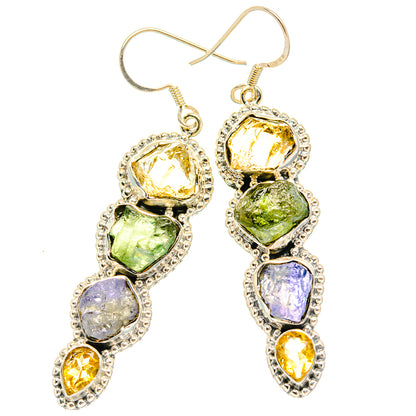 Citrine Earrings handcrafted by Ana Silver Co - EARR428991 - Photo 2