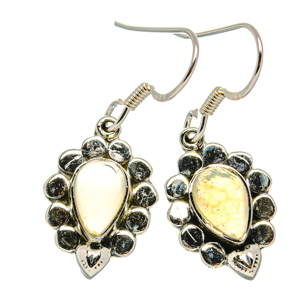Ethiopian Opal Earrings handcrafted by Ana Silver Co - EARR428997 - Photo 2