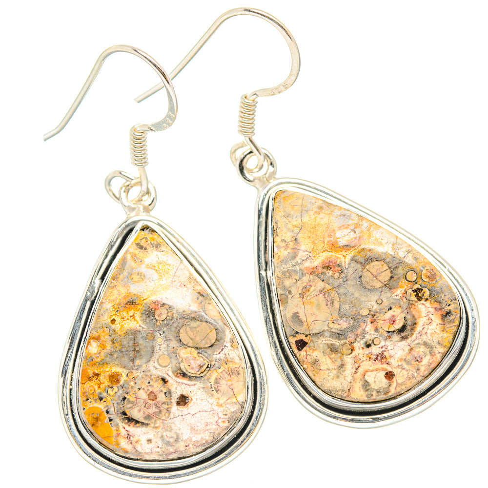 Poppy Jasper Earrings handcrafted by Ana Silver Co - EARR429012 - Photo 2
