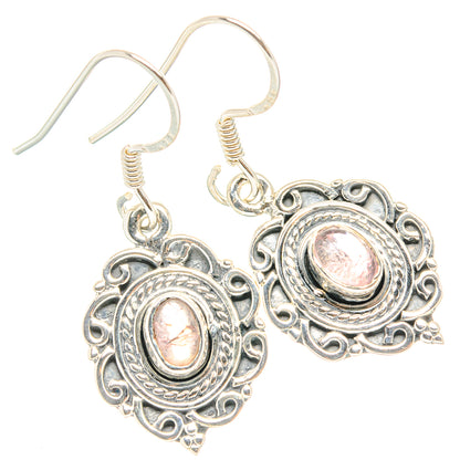 Pink Tourmaline Earrings handcrafted by Ana Silver Co - EARR429024 - Photo 2
