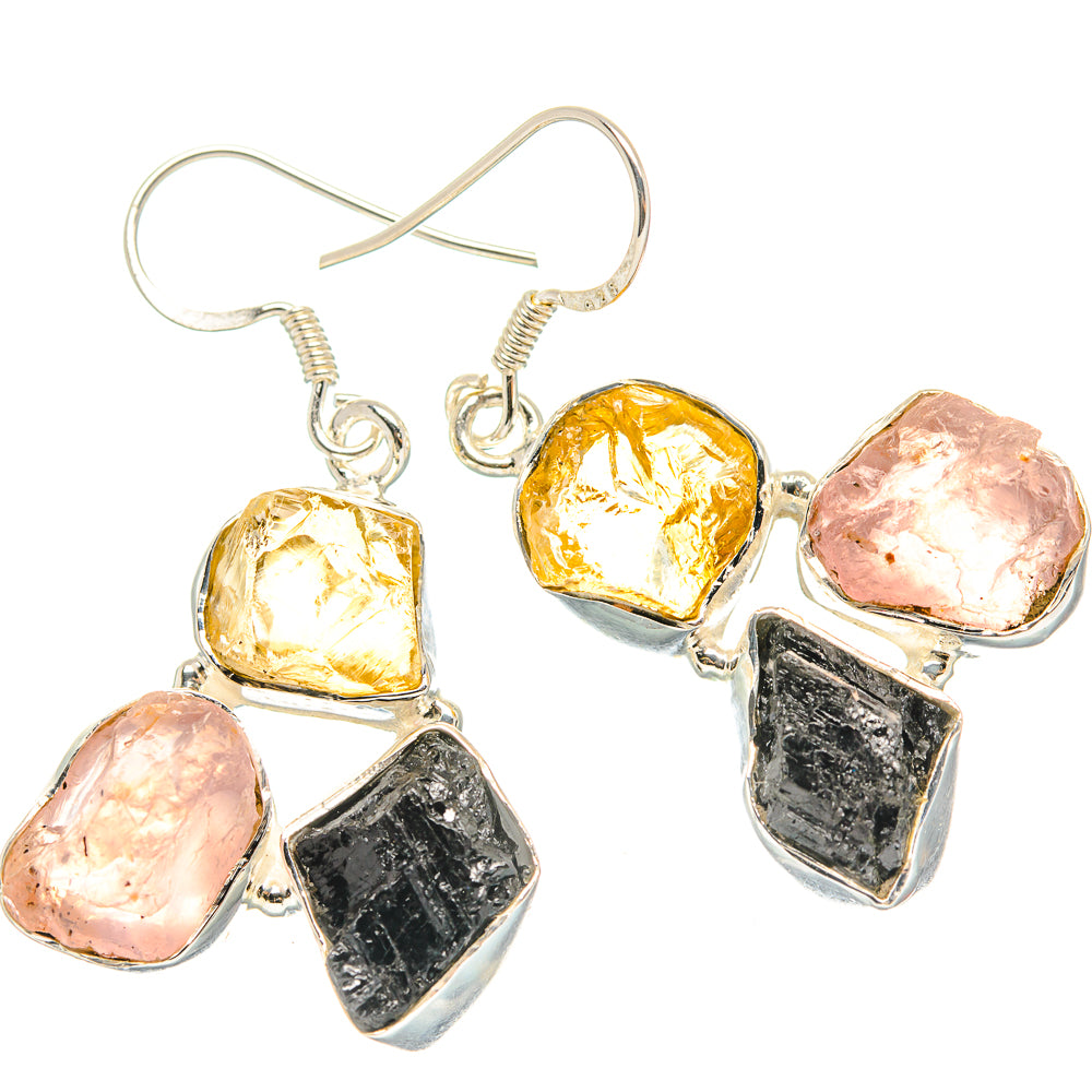 Citrine Earrings handcrafted by Ana Silver Co - EARR429035 - Photo 2