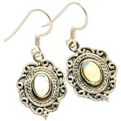 Ethiopian Opal Earrings handcrafted by Ana Silver Co - EARR429054 - Photo 2