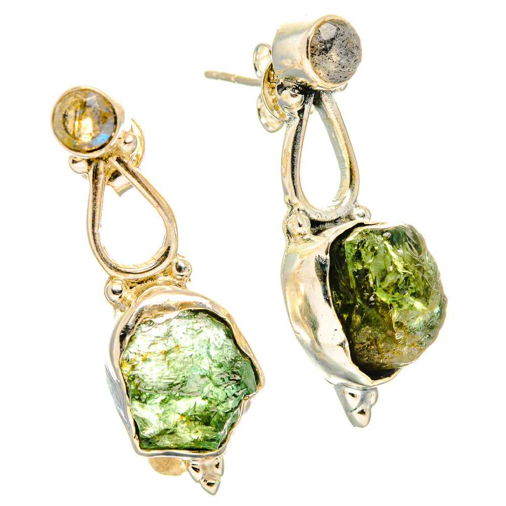 Peridot Earrings handcrafted by Ana Silver Co - EARR429055 - Photo 2