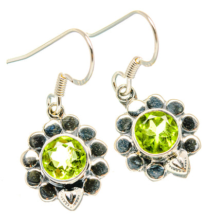 Peridot Earrings handcrafted by Ana Silver Co - EARR429065 - Photo 2