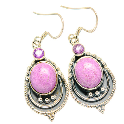 Phosphosiderite Earrings handcrafted by Ana Silver Co - EARR429067 - Photo 2