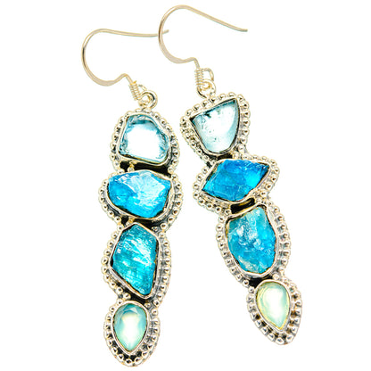 Apatite Earrings handcrafted by Ana Silver Co - EARR429091 - Photo 2