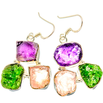 Amethyst Earrings handcrafted by Ana Silver Co - EARR429092 - Photo 2