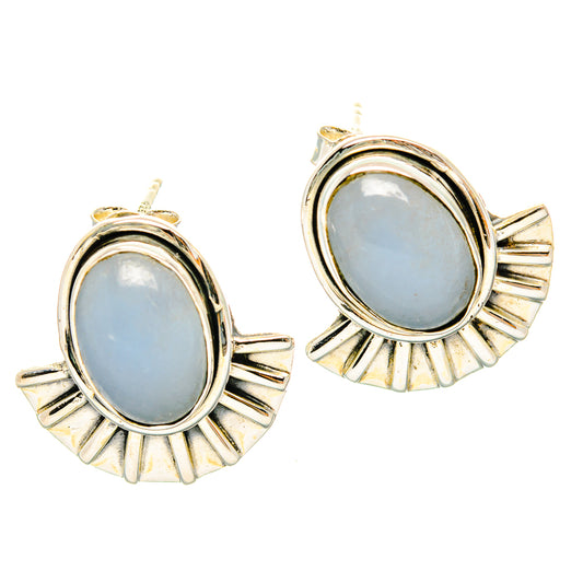 Owyhee Opal Earrings handcrafted by Ana Silver Co - EARR429177 - Photo 2