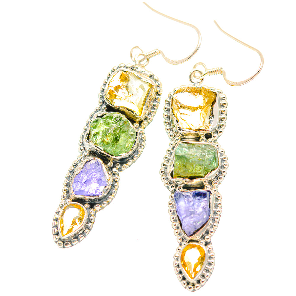 Citrine Earrings handcrafted by Ana Silver Co - EARR429292 - Photo 2