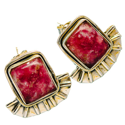 Lepidolite Earrings handcrafted by Ana Silver Co - EARR429299 - Photo 2