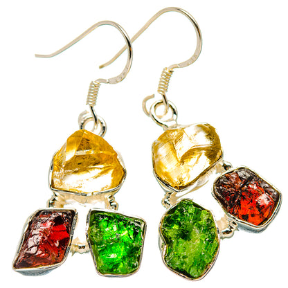 Citrine Earrings handcrafted by Ana Silver Co - EARR429318 - Photo 2