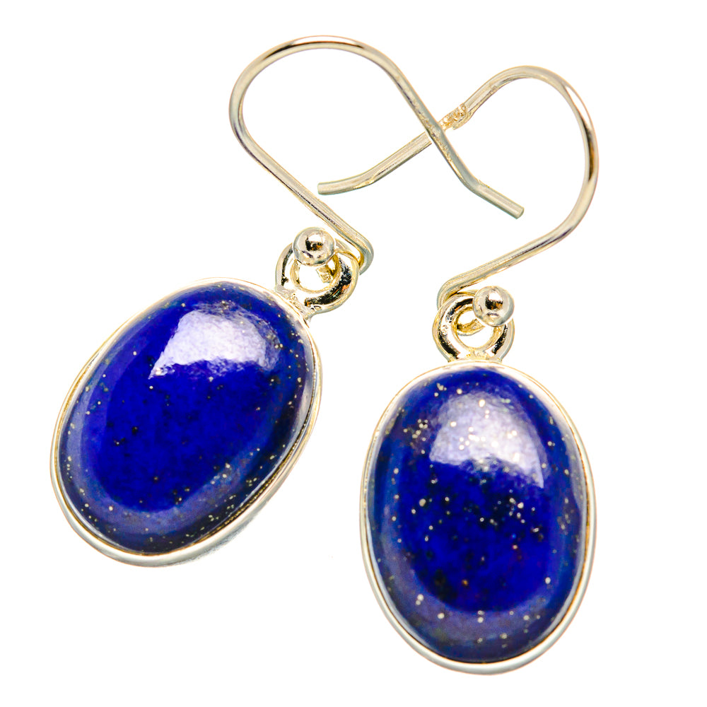 Lapis Lazuli Earrings handcrafted by Ana Silver Co - EARR429446 - Photo 2