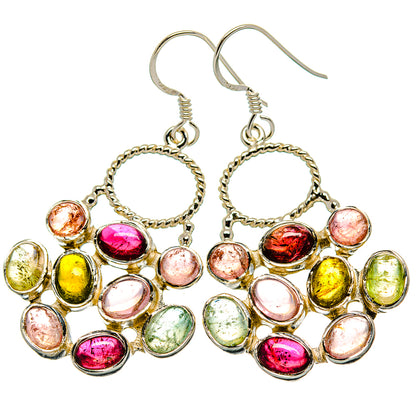 Rainbow Moonstone Earrings handcrafted by Ana Silver Co - EARR429874 - Photo 2