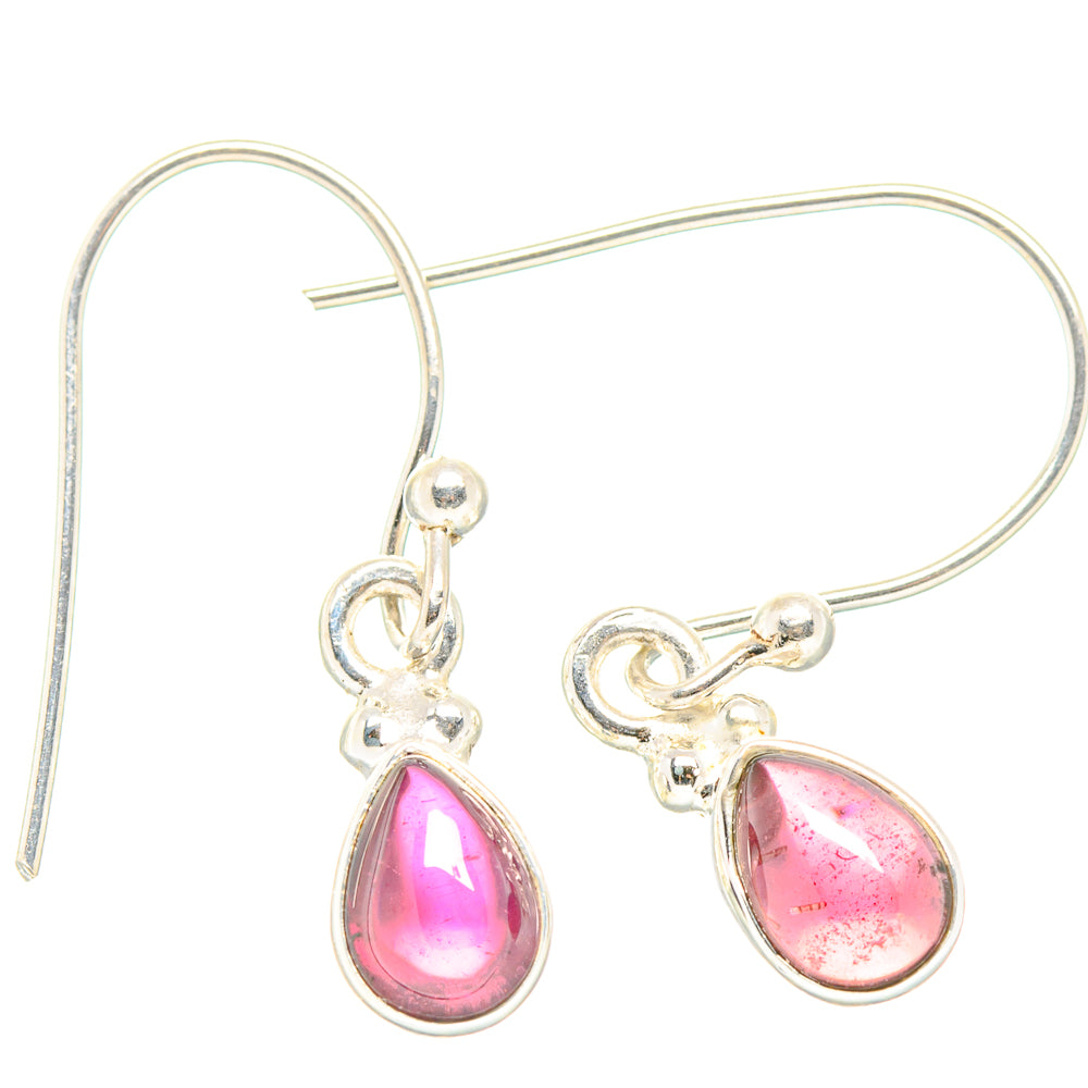 Garnet Earrings handcrafted by Ana Silver Co - EARR429923 - Photo 2