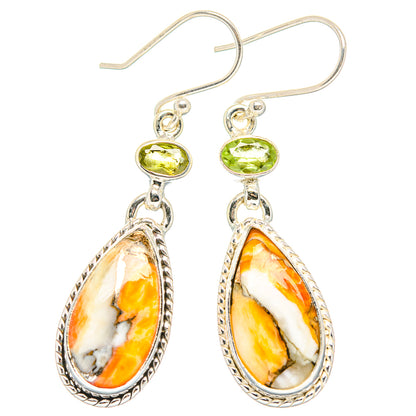 Brecciated Mookaite Earrings handcrafted by Ana Silver Co - EARR429927 - Photo 2