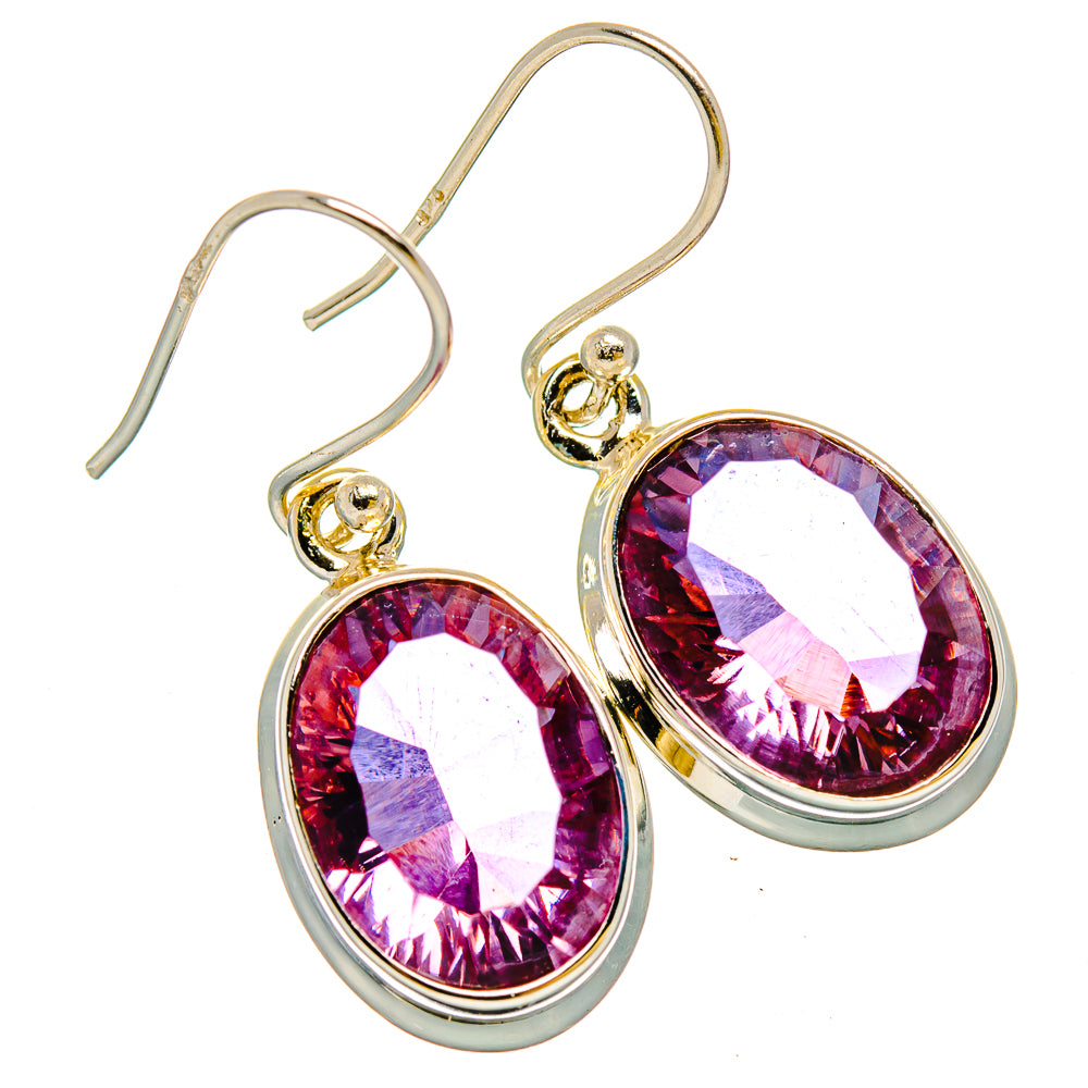 Color Change Alexandrite (Lab.) Earrings handcrafted by Ana Silver Co - EARR429933 - Photo 2