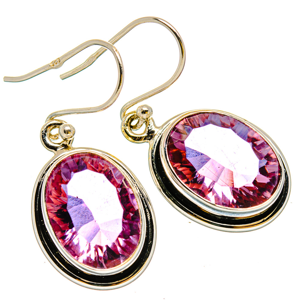 Color Change Alexandrite (Lab.) Earrings handcrafted by Ana Silver Co - EARR429944 - Photo 2
