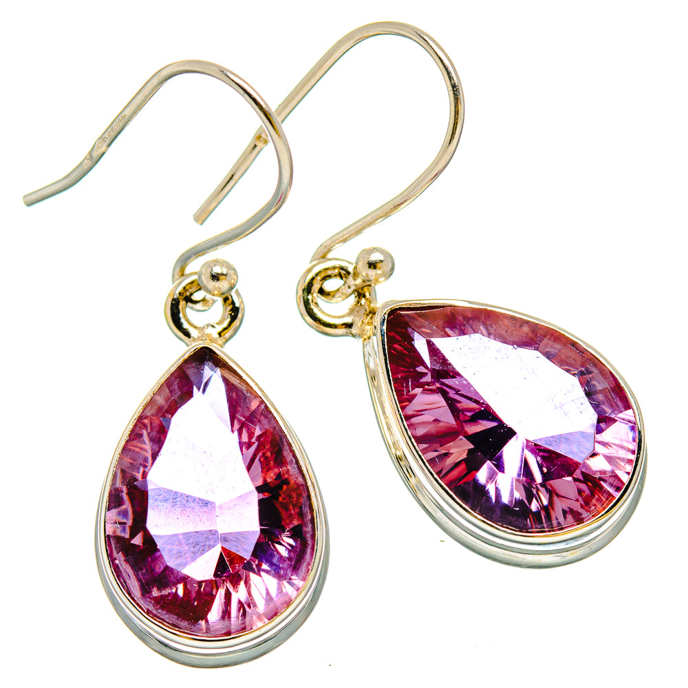 Color Change Alexandrite (Lab.) Earrings handcrafted by Ana Silver Co - EARR429947 - Photo 2