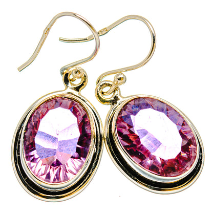 Color Change Alexandrite (Lab.) Earrings handcrafted by Ana Silver Co - EARR429961 - Photo 2