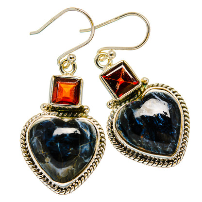 Pietersite Earrings handcrafted by Ana Silver Co - EARR429962 - Photo 2