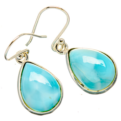Larimar Earrings handcrafted by Ana Silver Co - EARR429967 - Photo 2