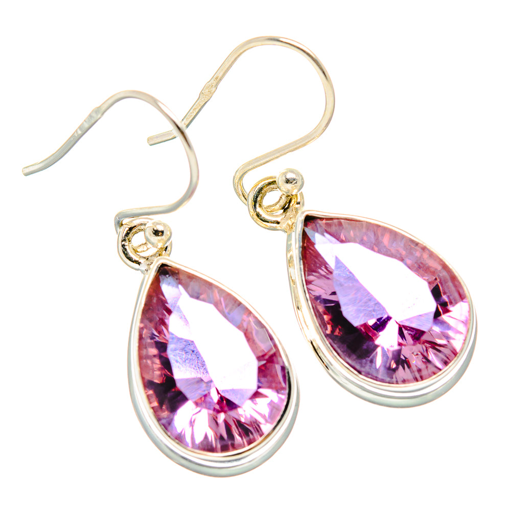 Color Change Alexandrite  (Lab.) Earrings handcrafted by Ana Silver Co - EARR429980 - Photo 2